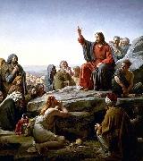 The Sermon on the Mount by Carl Heinrich Bloch Carl Heinrich Bloch